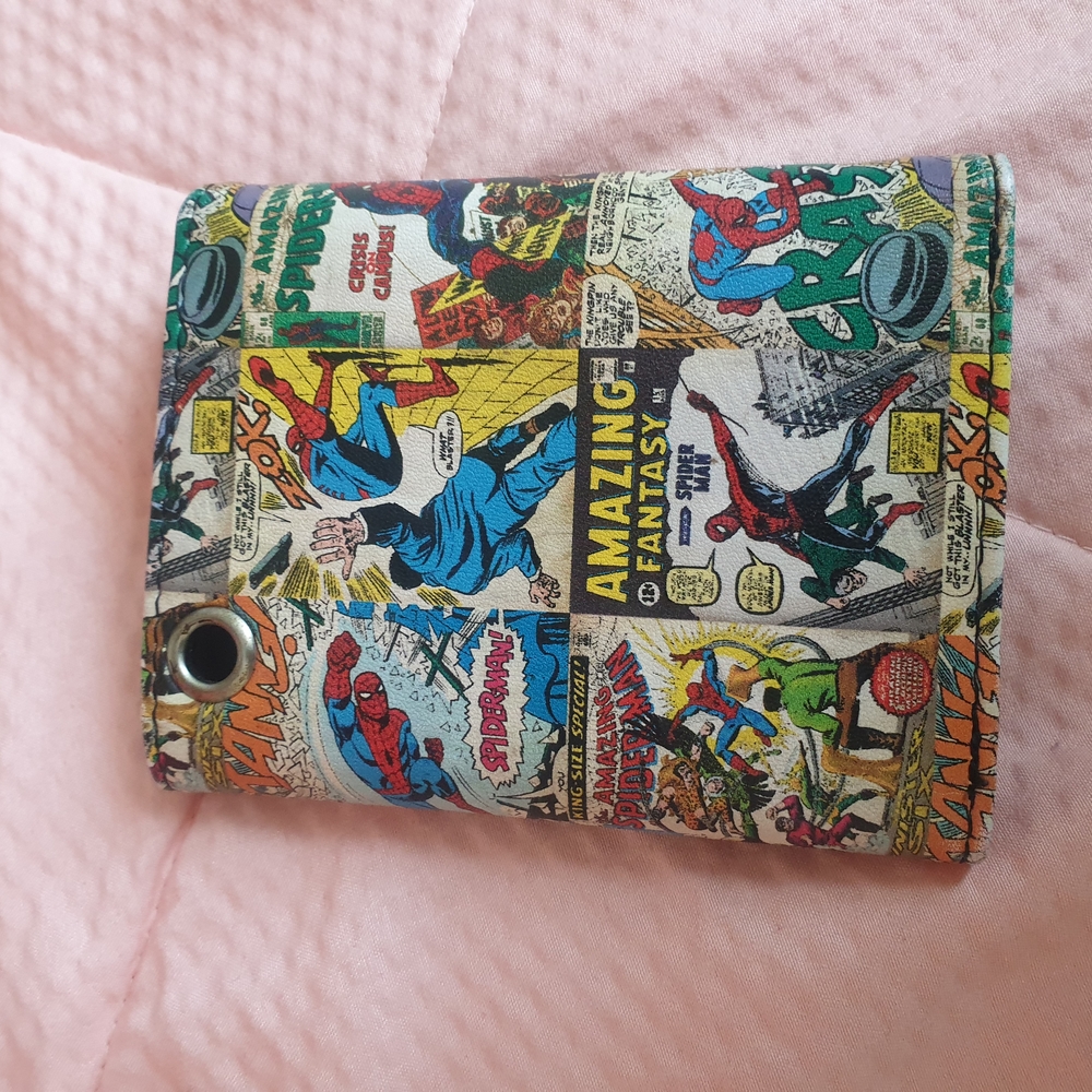 Marvel Colorful Comic Wallet